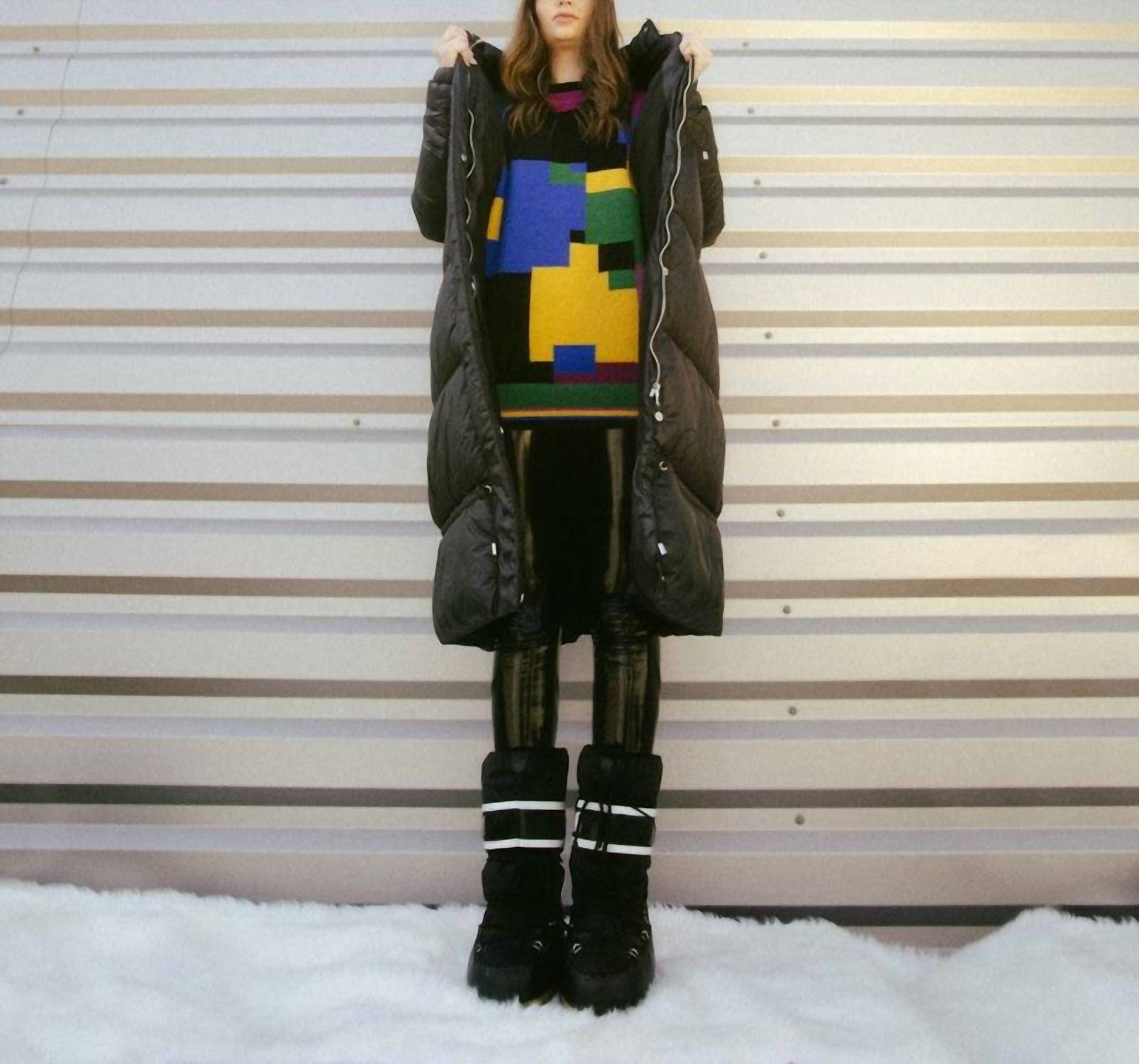 Hooded Down Coat