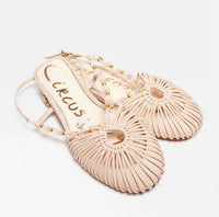 Circus.Ny - Women's Kassie Ankle Strap Flat Sandal