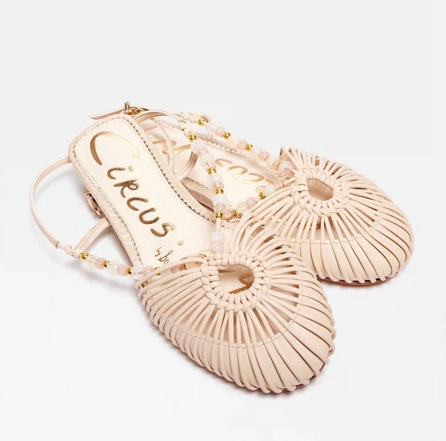 Circus.Ny - Women's Kassie Ankle Strap Flat Sandal