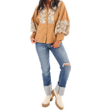 Jodifl - Costella Embroidered Blouse