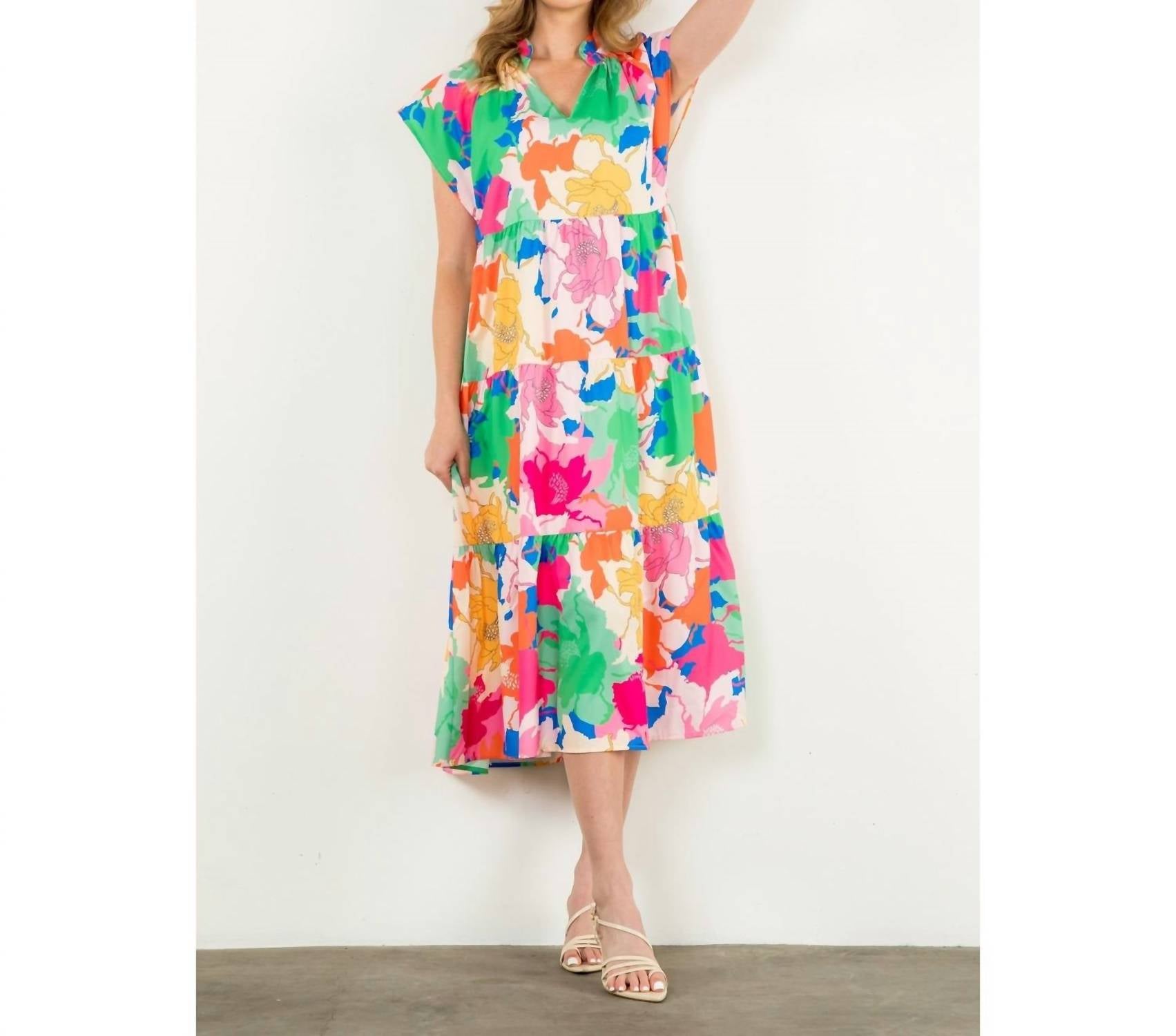 Thml - Tiered Midi Dress