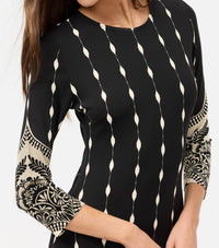 Johnny Was BELLAMY MIDI DRESS in lilith - women's dress - view 4