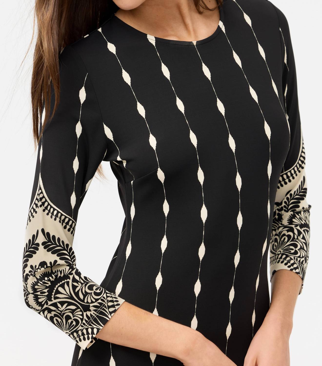Johnny Was BELLAMY MIDI DRESS in lilith - women's dress - view 4