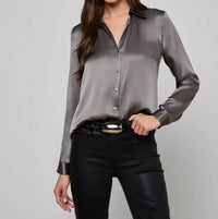 L'Agence - Tyler Long Sleeve Blouse