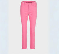 Marc Cain Silea Pants With Side Slits in bright orchid - women's jeans - view 4