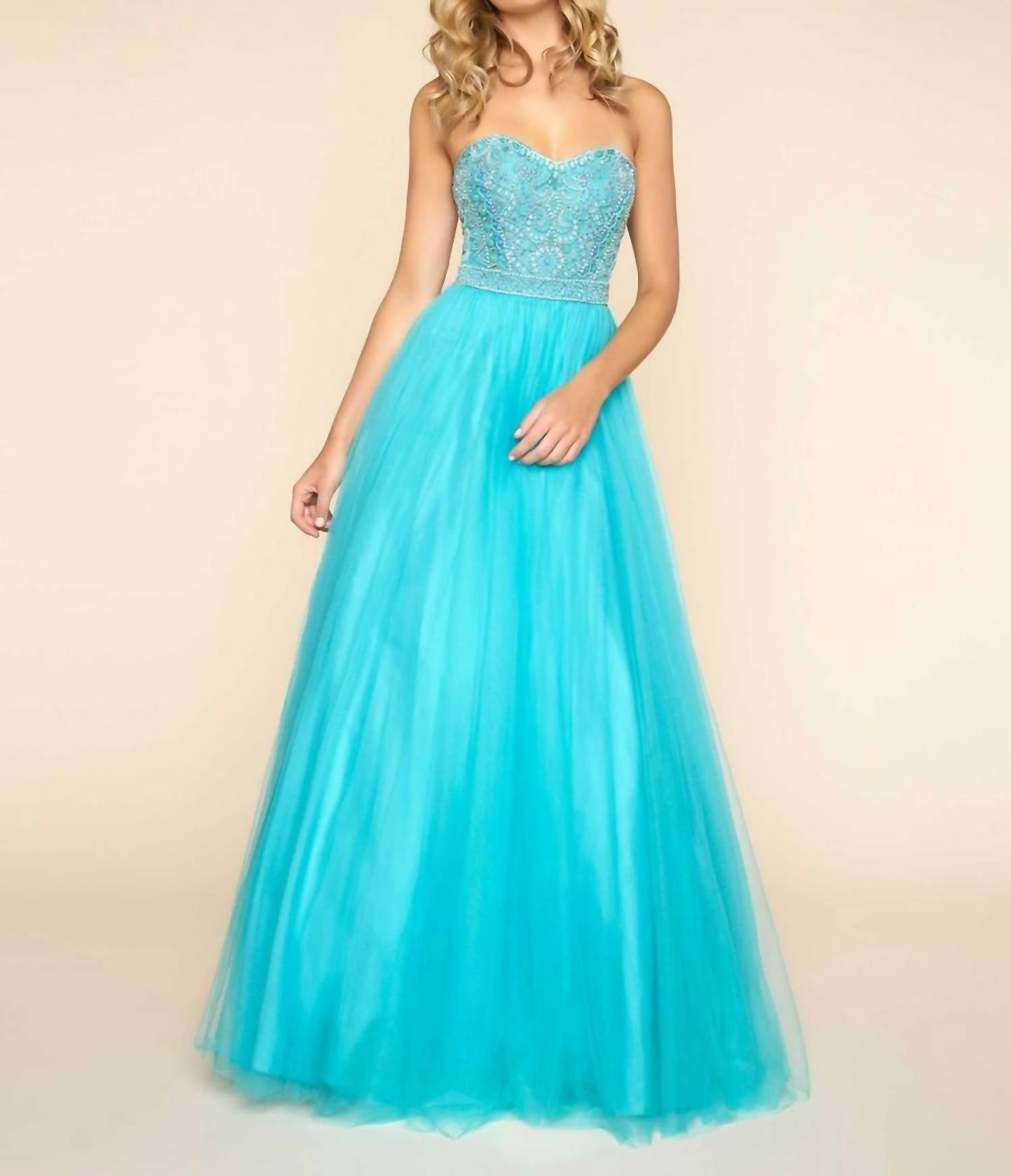 Mac Duggal - Strapless Ball Gown