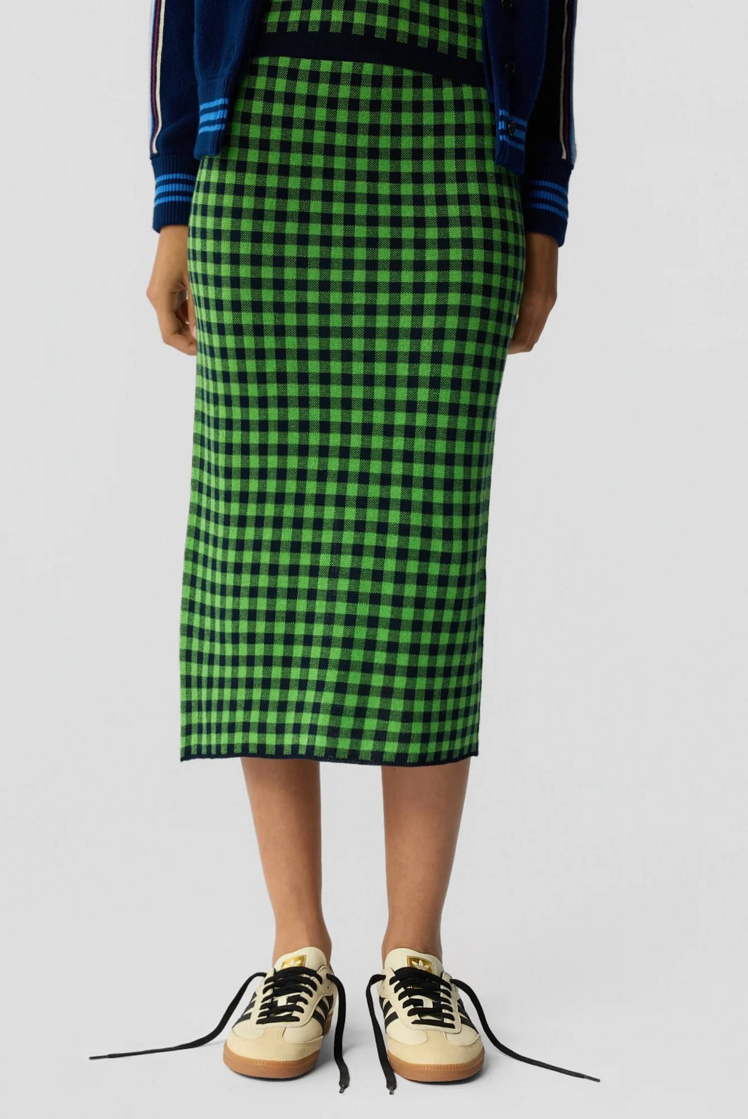 Guest In Residence - Gingham Long Skirt