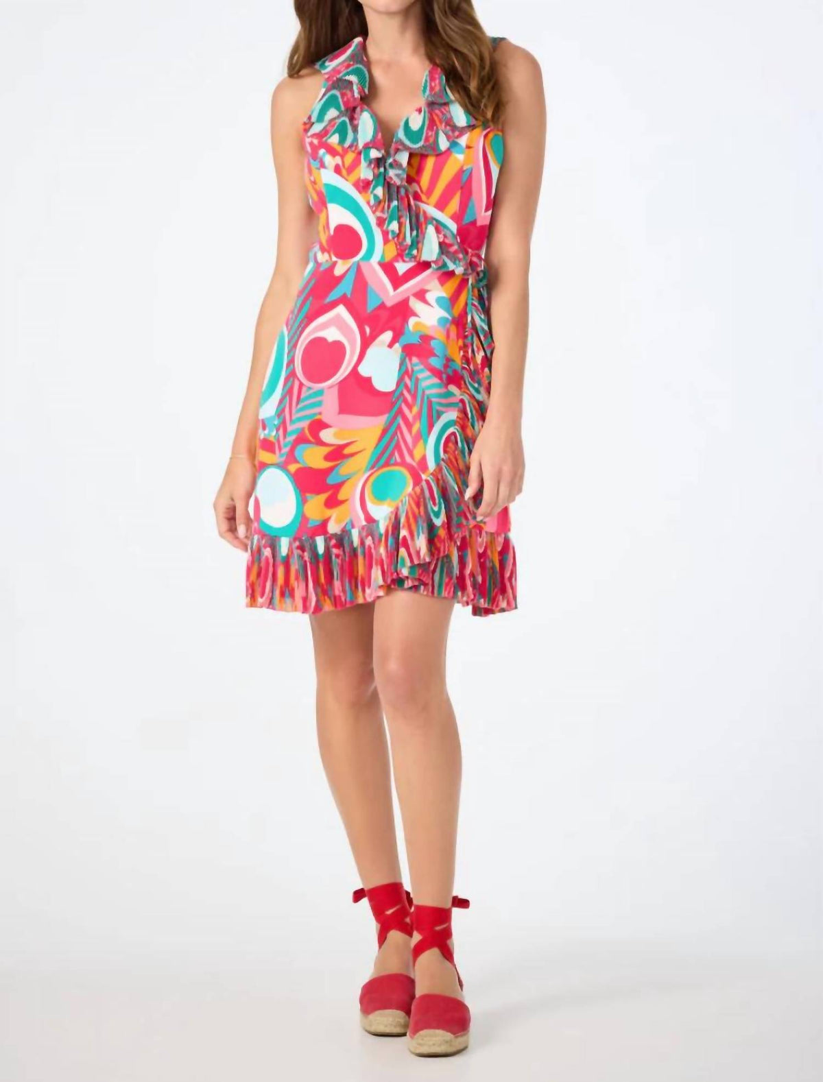 Trina Turk - Marseille Sleeveless Wrap Dress