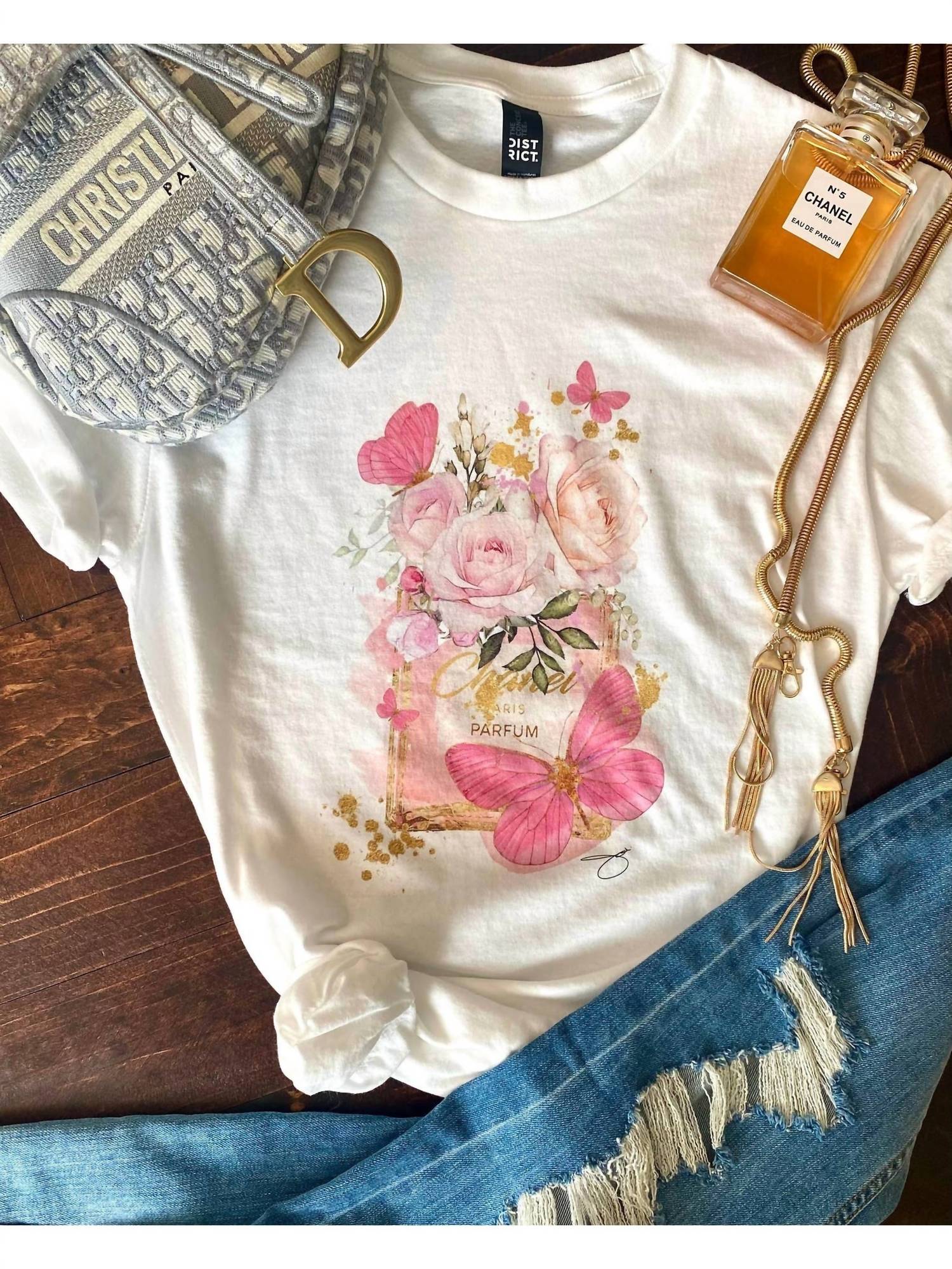 By Jodi Llc - Women's Floral Couture Tee