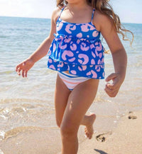 Blueberry Bay Swimwear - Girls Caribbean Two-Piece Swimsuit