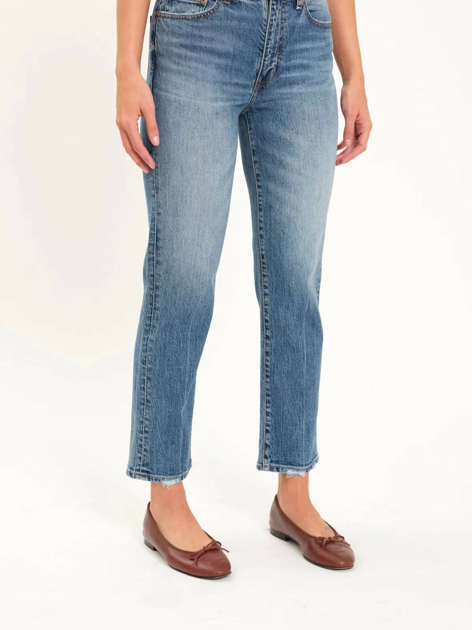 Daze - Straight Up High Rise Jeans