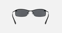 Ray Ban - Rectangle Polarized Sunglasses Rb3183 - 002 - 81