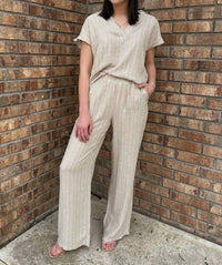 B.Young - Relaxed Stripe Pant