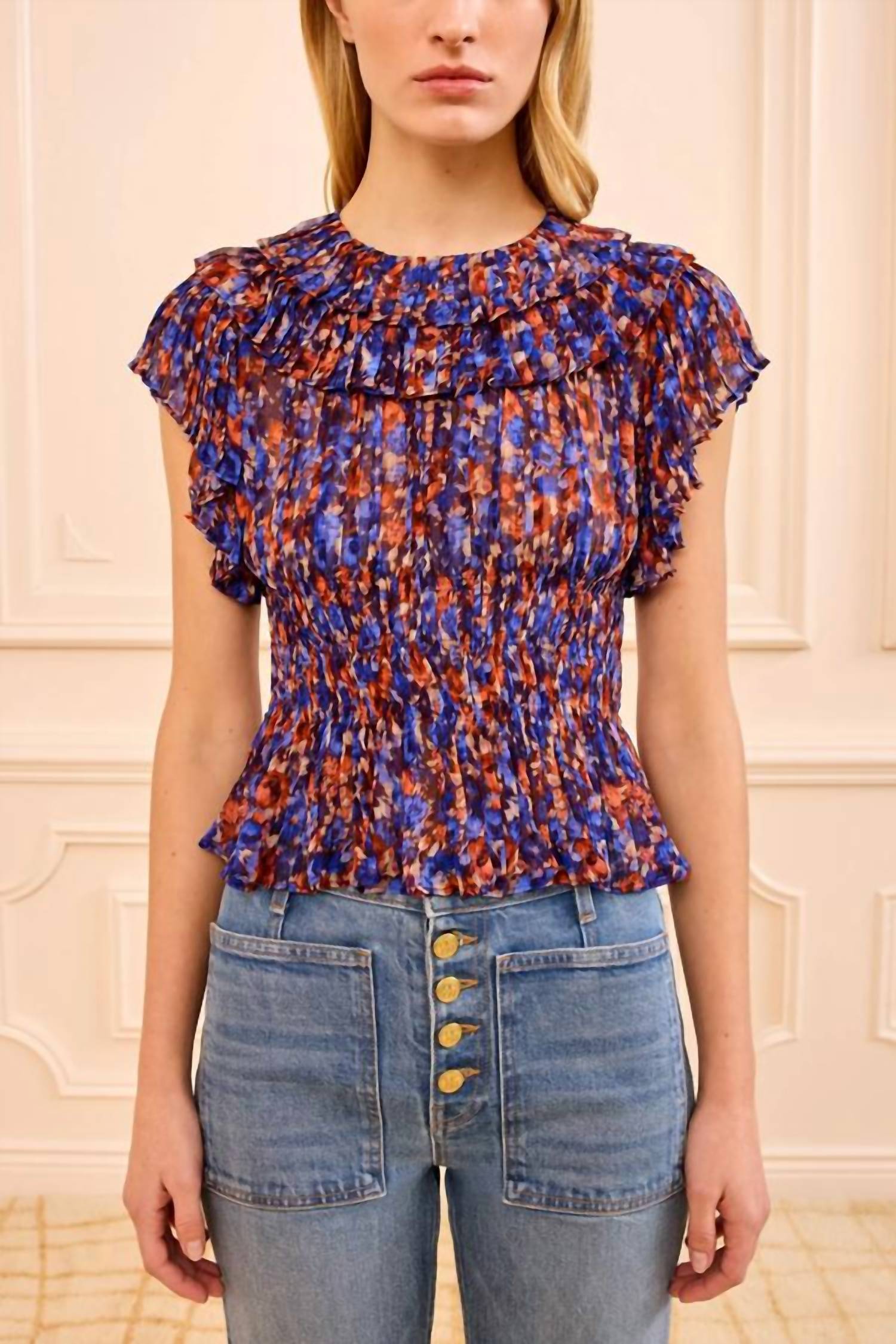 Ulla Johnson - Athene Short Sleeve Top