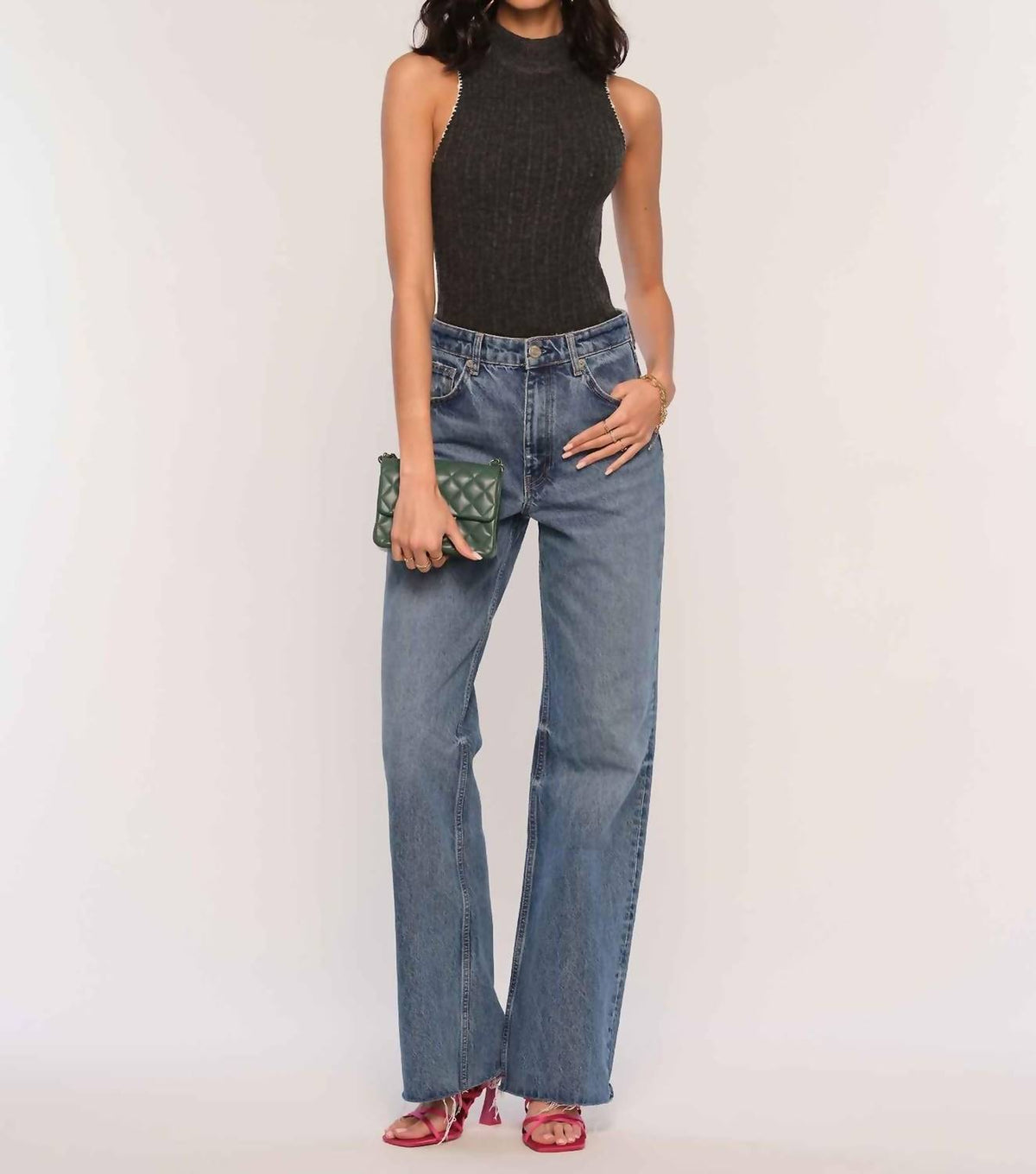 Heartloom - Louisa Mock Neck Top