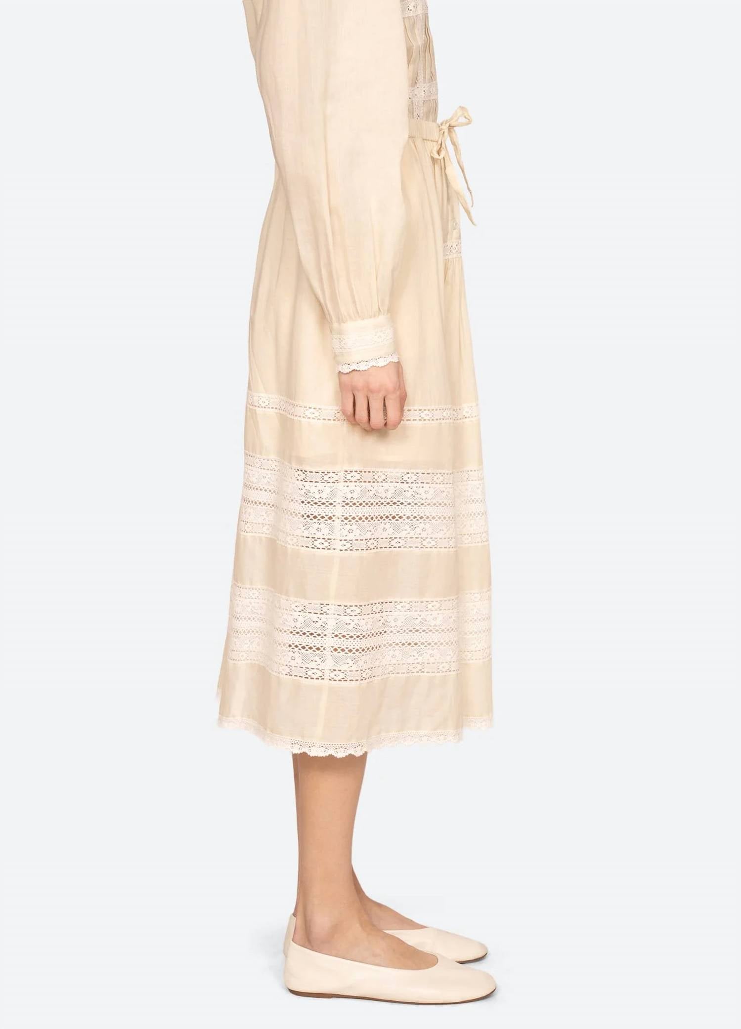Sea - Pippa Solid Midi Skirt