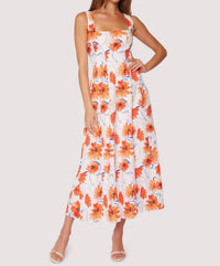 Lost + Wander - Poppy Blooms Maxi Dress