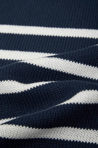 525 America - Hazel Striped Crew Neck Pullover