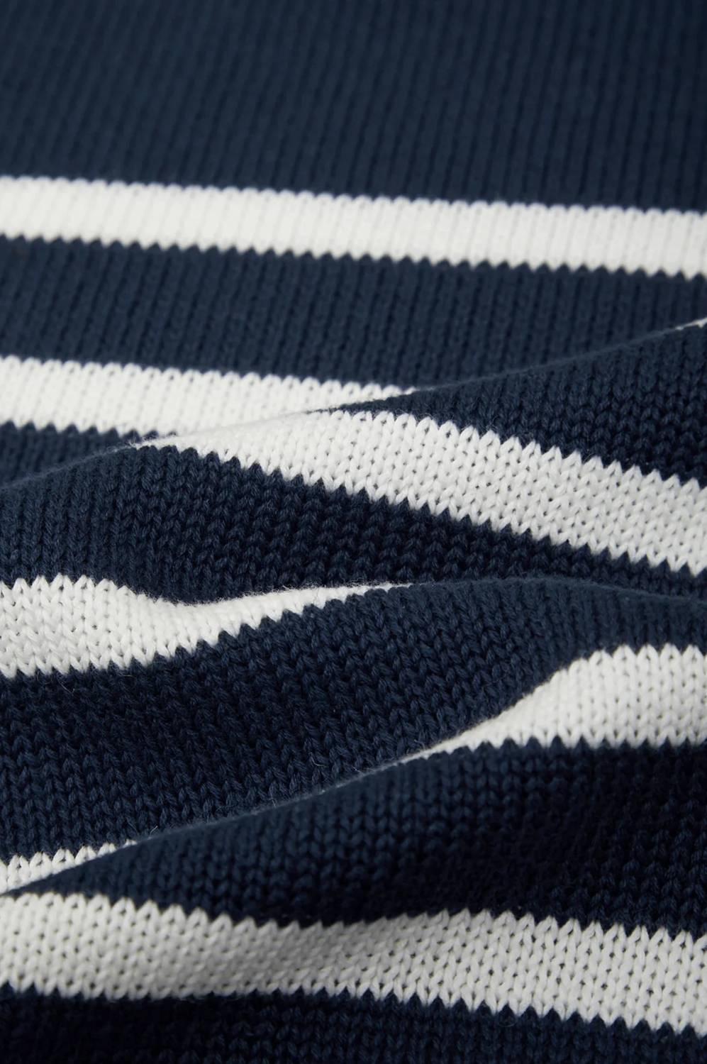 525 America - Hazel Striped Crew Neck Pullover