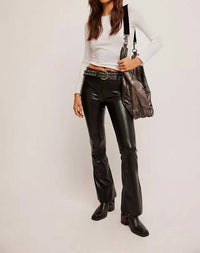 Free People - Level Up Vegan Flare Slit Pants
