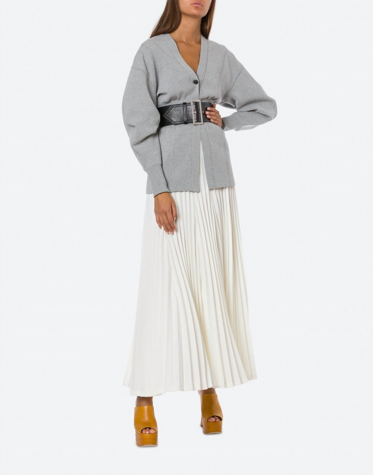 Stretch Viscose Cardigan