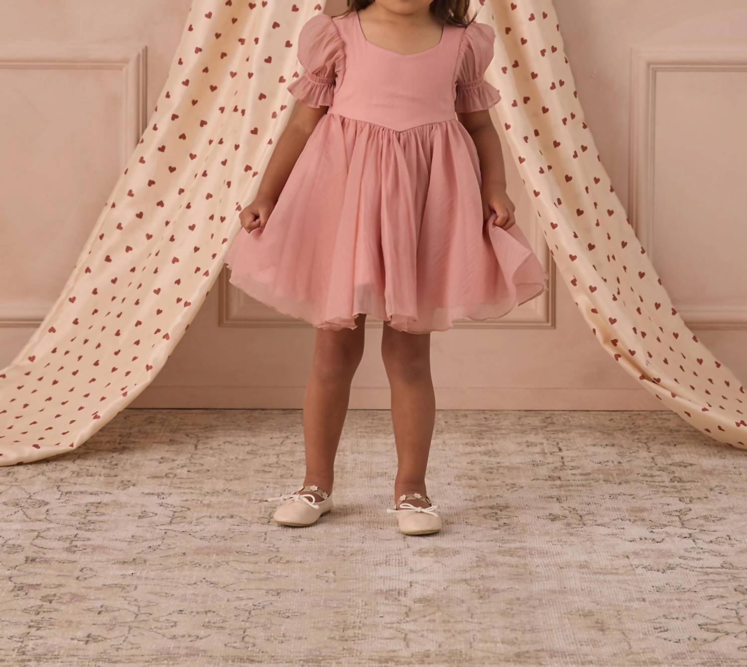 NORALEE Valentine Dress in pink - kids' dress