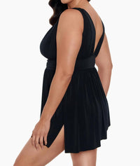 Longitude - Long Torso Goddess Flyaway Swim Dress