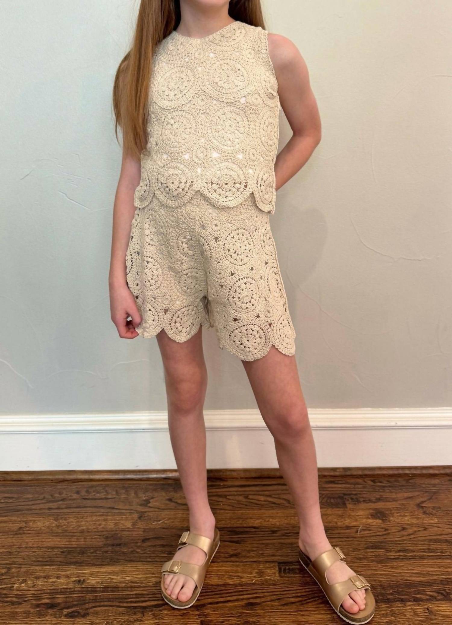 Milon - Girl's Crochet Set