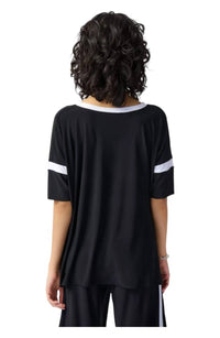 Joseph Ribkoff - Silky Knit Color Block Top