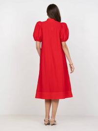 Emily Mccarthy - Hampton Puff Sleeves Dress
