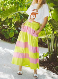Alden Adair - Cabana Stripe Skirt
