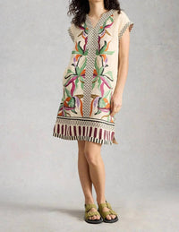White Stuff - Jilly Linen Sleeveless Dress