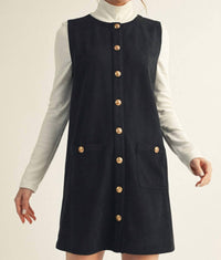 Jodifl - Sweet As Can Be Suede Shift Dress