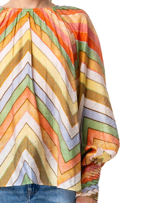 Ciebon - Chevron Blouse