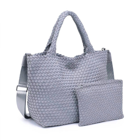 Sol And Selene - Women's Sky's The Limit Medium Woven Neoprene Tote Bag