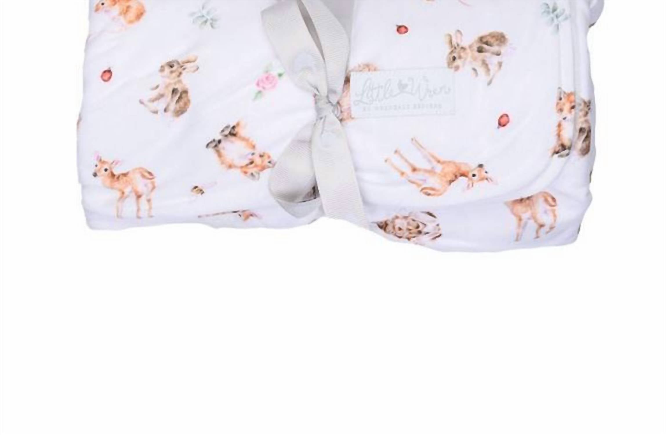 Wrendale Designs Inc. - Little Forest Woodland Animal Baby Blanket