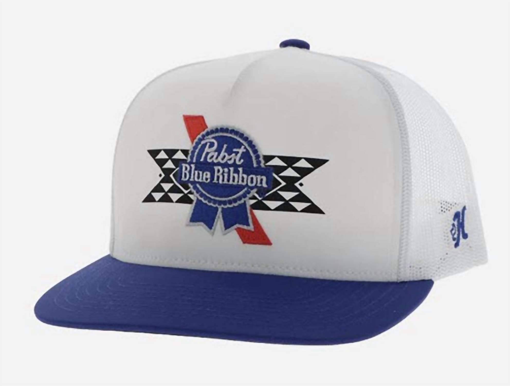 HOOEY Pabst Ribbon Hat in white - men's hat