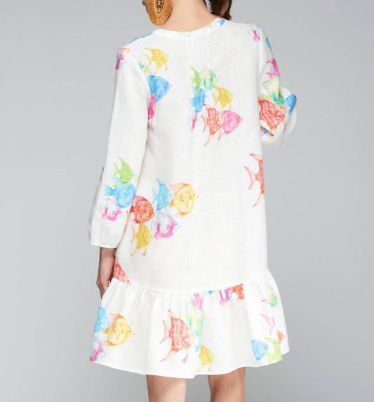 Vilagallo - TAYLOR PECES ACUARELA LINO