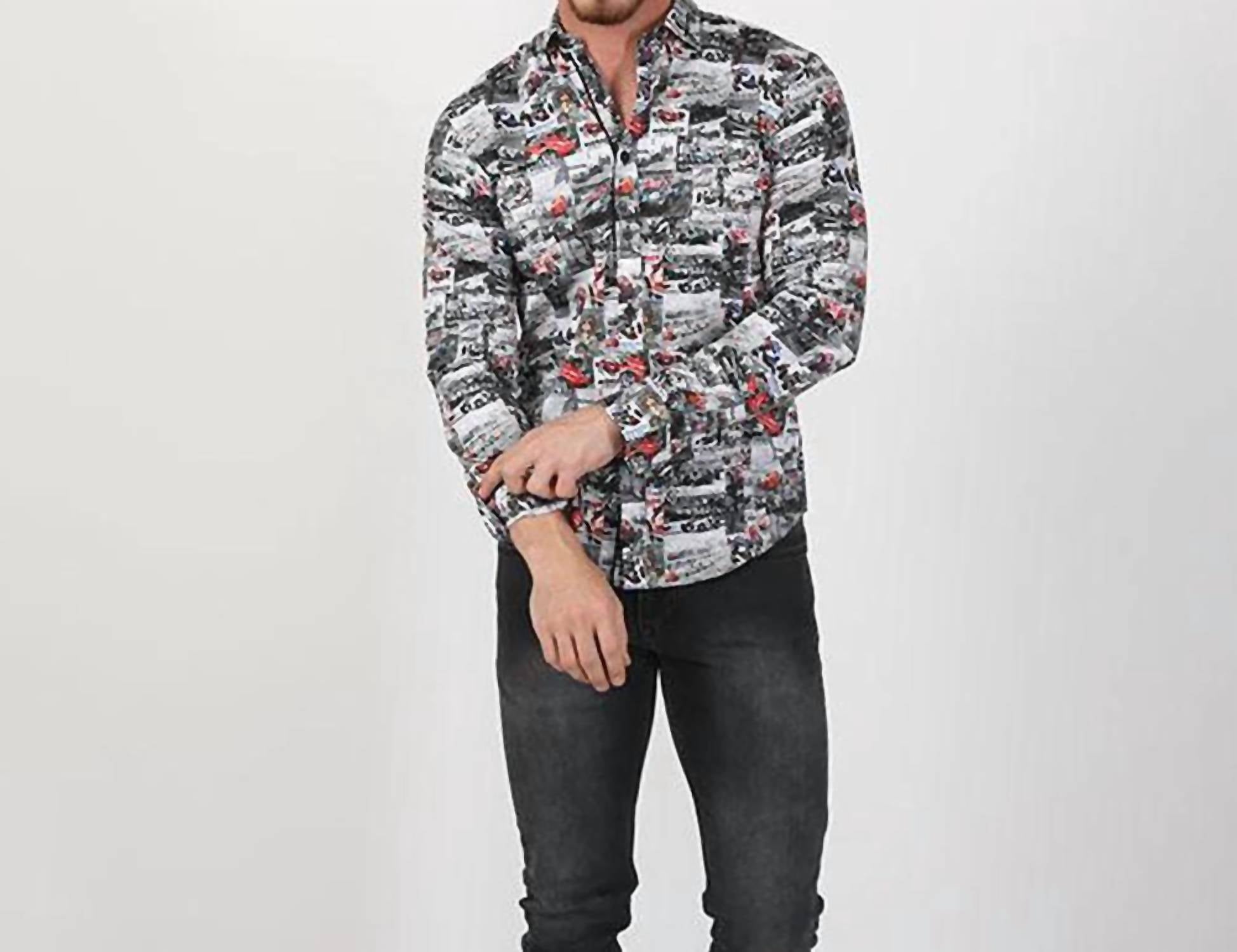 Eight X - Monaco Print Shirt