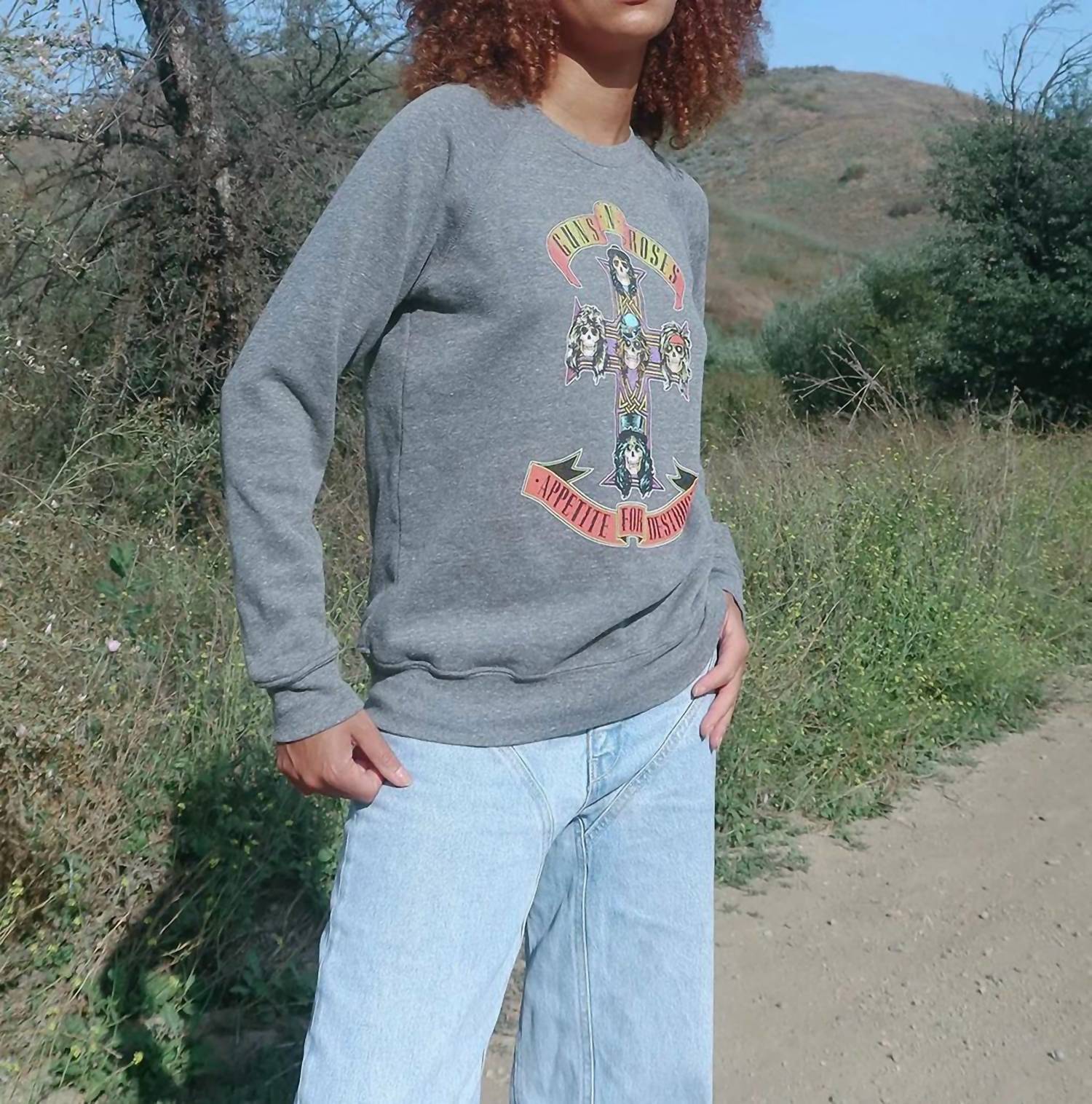 People Of Leisure - Guns N Roses Appetite For Destruction Fleece Sweatshirt