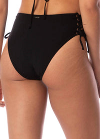 Maaji - Oasis High Rise Lace Up Bikini Bottom