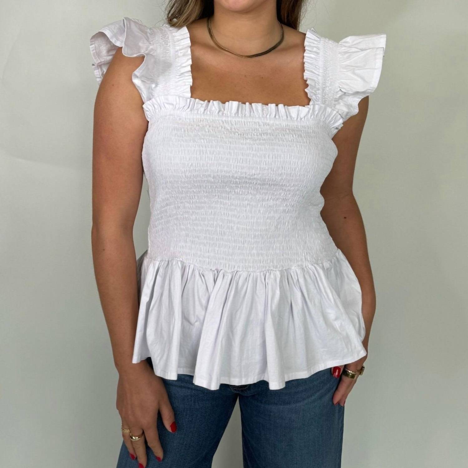 Phie Collective - Poplin Riza Top