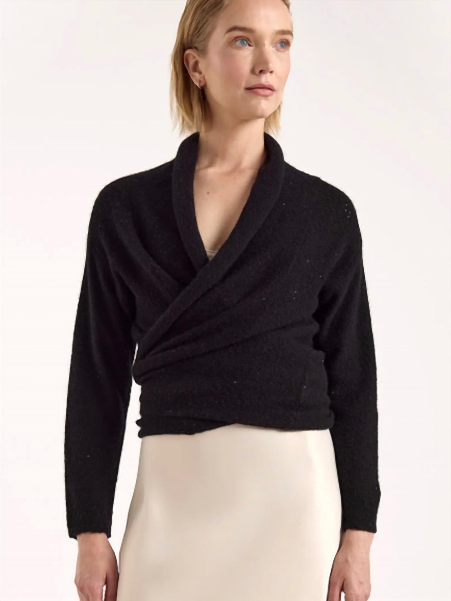 Brodie Cashmere - Estelle Sparkle Multi Way Cardigan