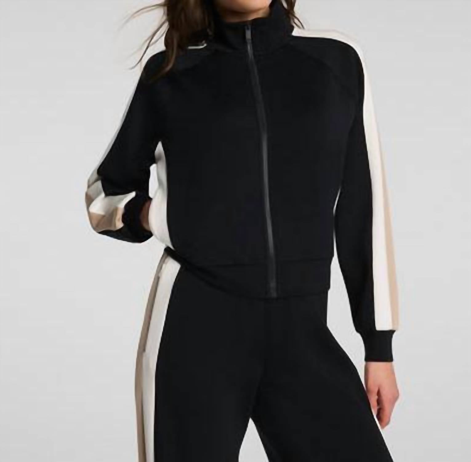 Spanx - Colorblock Track Jacket