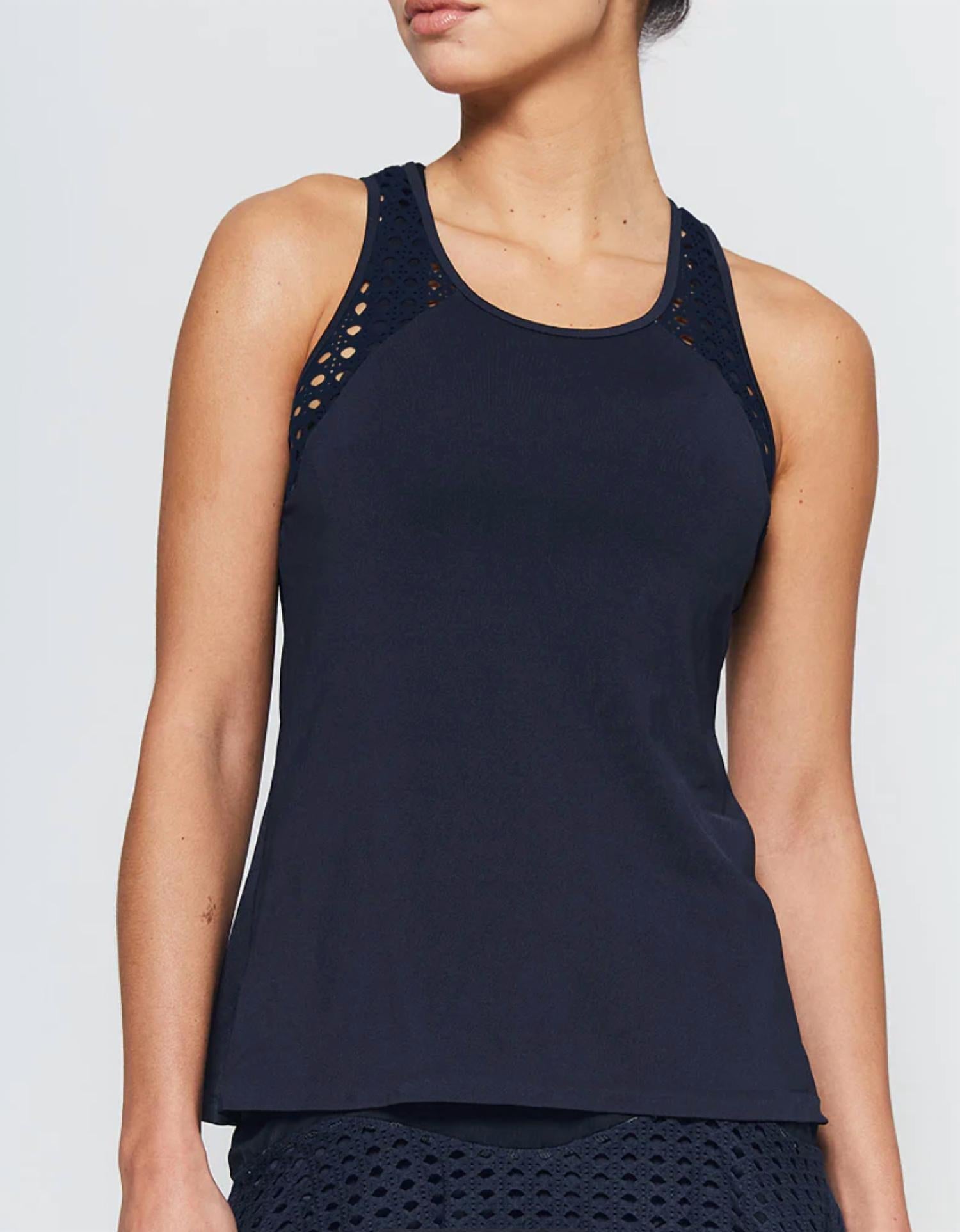 L’Etoile Sport - Pointelle Trim Tank