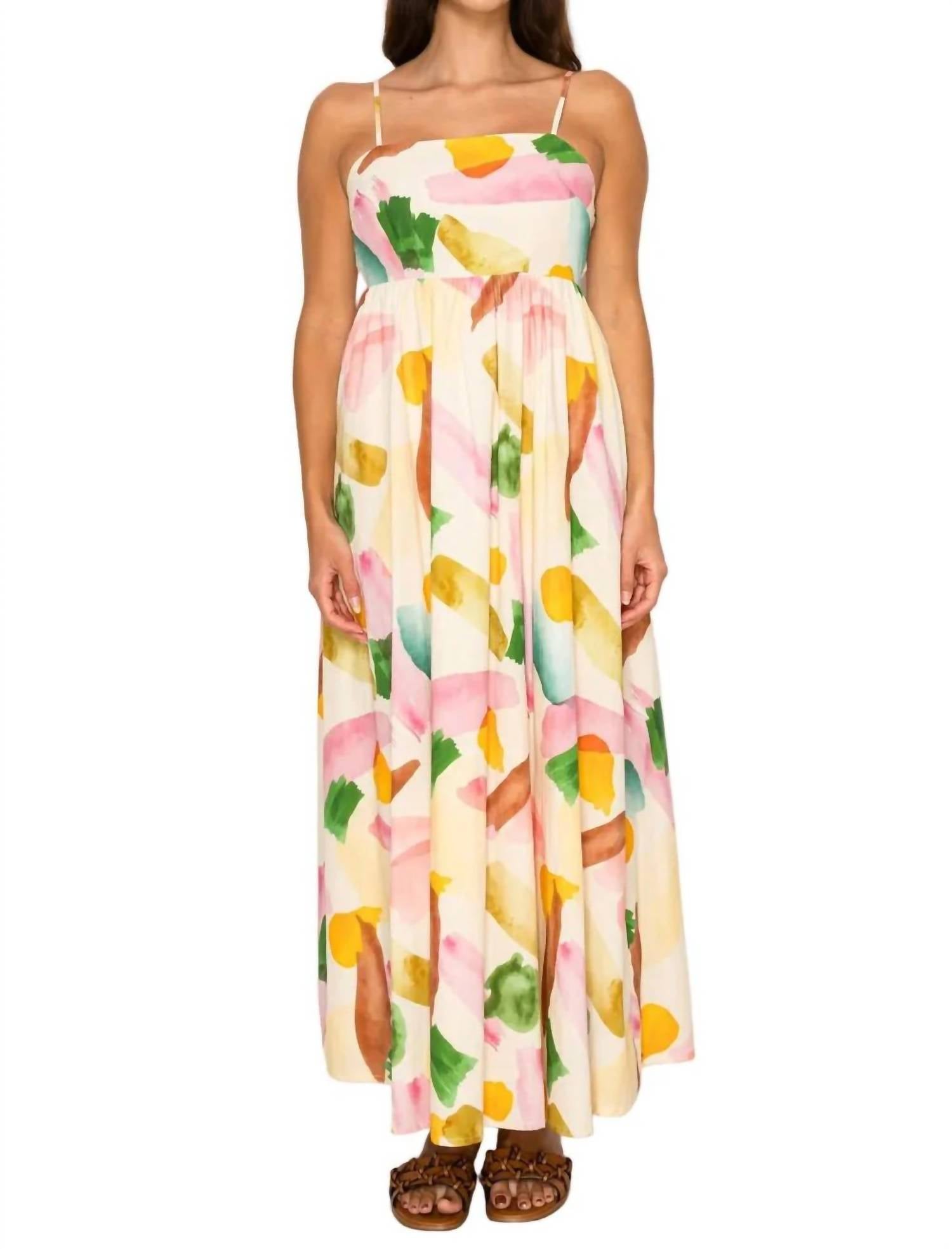 Meet Me In Santorini - Nympha Maxi Dress