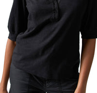 Sanctuary Mixed Media Top in night view - women's shirt