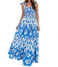 Flying Tomato - Well Traveled Print Maxi Dress