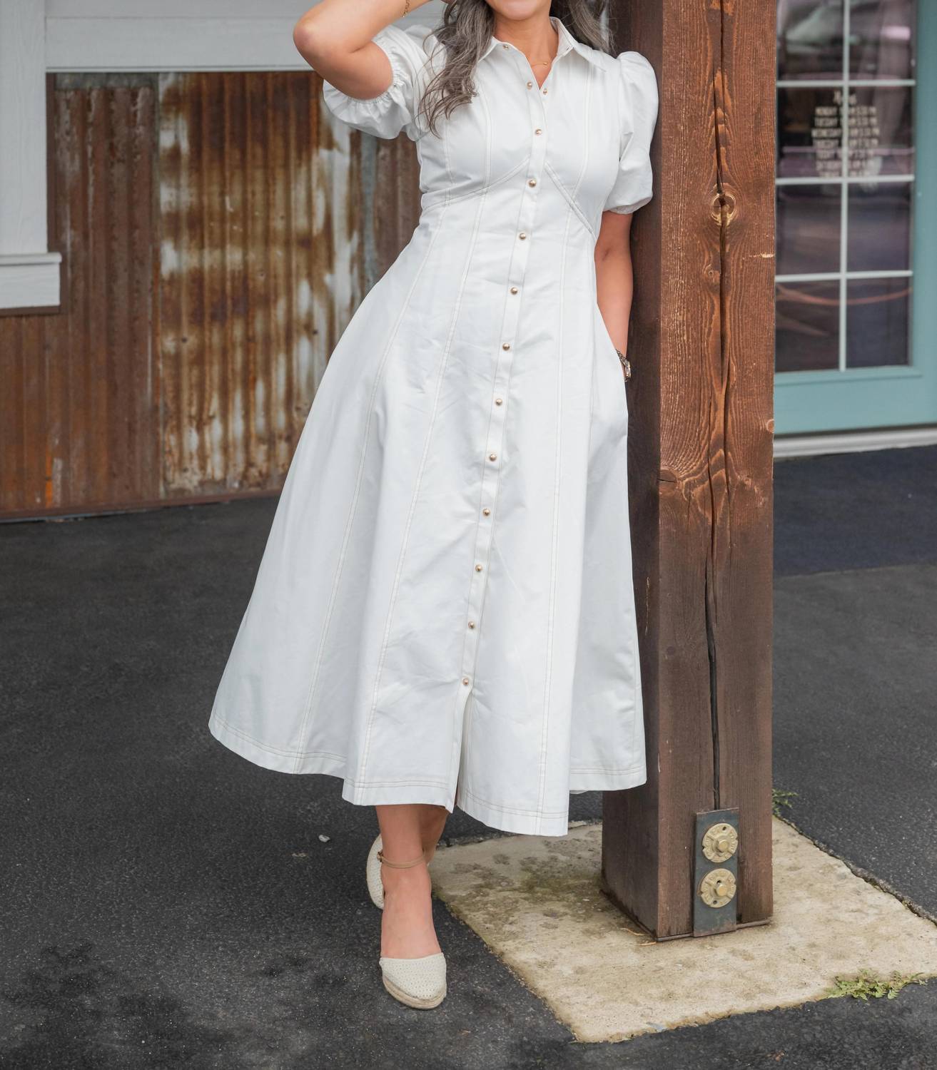Flying Tomato - Jacey Collared Dress