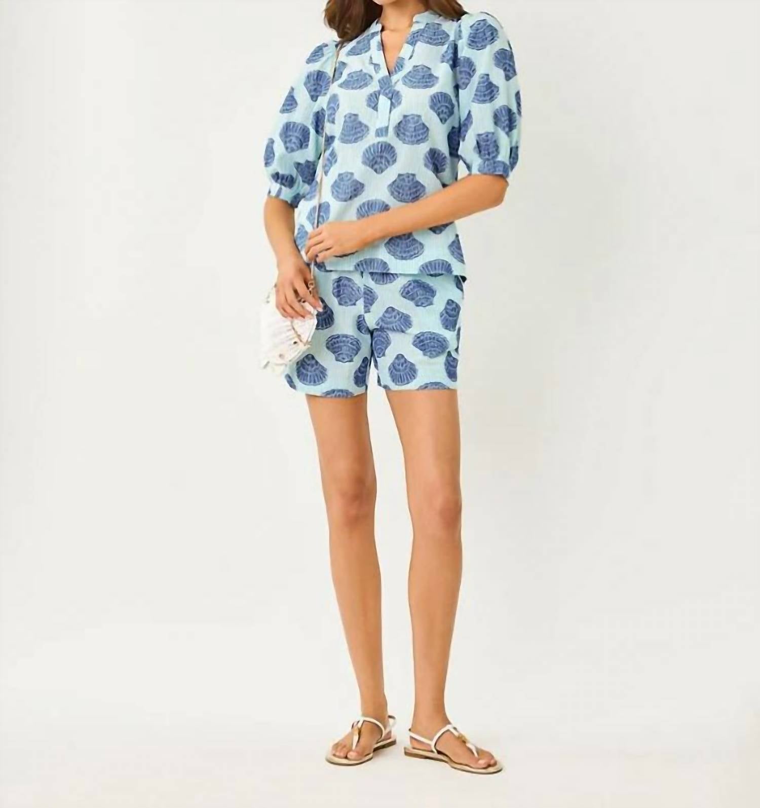 Lilly Pulitzer - MIALEIGH ELBOW SLEEVE TOP